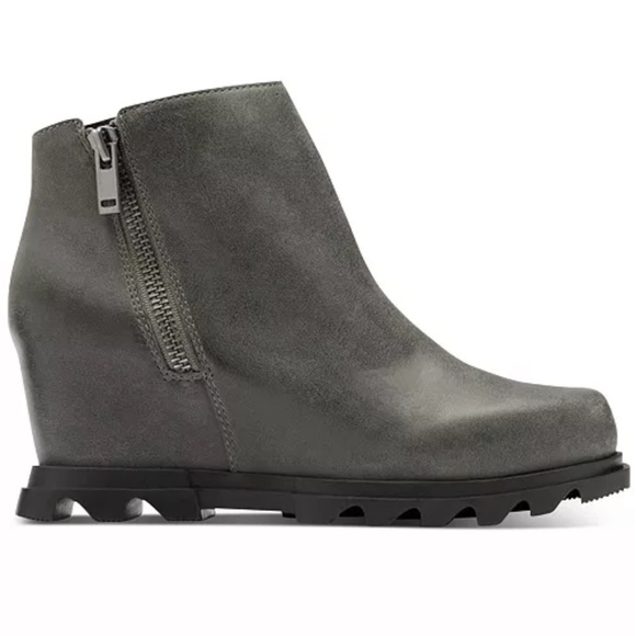 SOREL | Joan of Arctic Wedge III Zip (Quarry and Black) - Picture 10 of 10